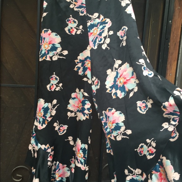 Anthropologie Elevenses evening wear culottes, printed pants, HPX2 - Picture 10 of 12